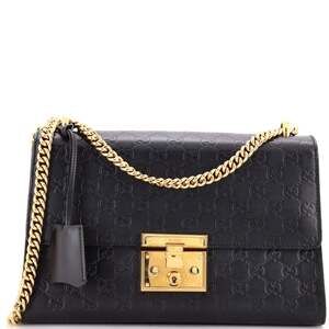Padlock Shoulder Bag Guccissima Leather #240310G11B